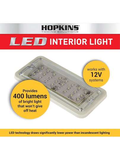 Trailer & Towing Accessories C397S LED Trailer Interior Light, 1 Pack,37287949