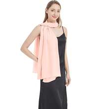 Ciormis Chiffon Shawl Wraps Scarves Lightweight For Women Evening Dresses Wedding Bridesmaid Or Formal Occasions,D#.OrangePink - D#.CamHồng - Xem 6