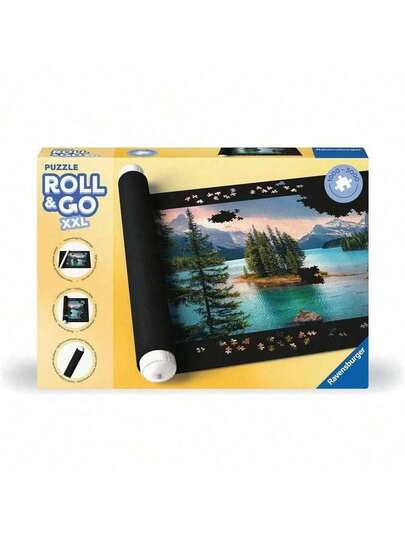 EstiloTendenciaRavensburger Tapete Enrollable Porta Rompecabezas 1000 A 3000 Piezas| 100 x 150 cm.| Accesorio Porta RompecabezasCalidad PremiumVersióN Mejorada