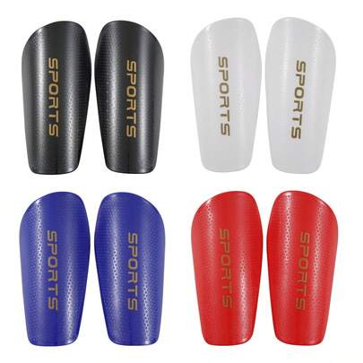 1 双加大码蜂窝足球训练护腿板，比赛训练护垫 - 可重复使用，穿着舒适，经久耐用