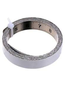 EstiloMobestech Regla Adhesiva De Acero Inoxidable Para CarpinteríA MedicióN Precisa Herramienta Multifuncional Para Taller Y Mesa De TrabajoVersióN Mejorada - Pago - Ver 2