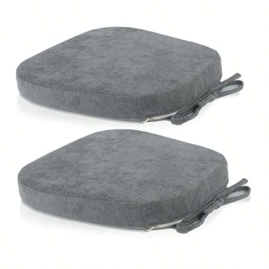 Loveboat Cojines de metal para sillas 14 x 14 pulgadas almohadillas para orejas de metal para sillas de comedor estilo Tolix paquete de 2 unidades color gris oscuro - Grisoscuro - Ver 1