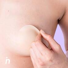 2pcs Silicone Invisible Nipple Cover Pasties, Thin & Breathable, Designed For Wedding Dresses, Strapless Gowns, Invisible Bras, Dresses, Jumpsuits, Vacation,Nipple Covers, Nipple Cover,Cakes Nipple Cover,Nipple Cover,Silicone Nipple Covers Reusable,Silicone Nipple Covers,Cakes Nipple Covers,Silicone Bra Inserts,Nip Covers,Nipple Covers For Women - Apricot - View 10