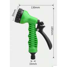 Expandable Magic Water Hose With 7 Spray Modes, High Pressure Car Wash Function - Perfect For Garden, Lawn And Outdoor Cleaning. Black, Modern Minimalist Design, Ideal For Bathing Dogs And Outdoor Cleaning, Essential Pet Grooming Accessory. Adjustable Nozzle. - Multicolor - View 7