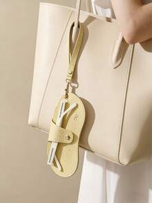 1个挂式眼镜袋 - 防震防刮保护套，便携式太阳镜和近视眼镜收纳袋，日常旅行必备