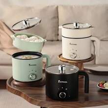 RAF 1.8升多功能电火锅，适合1-3人使用，不粘涂层，具备煎、煮、蒸功能，是家庭厨房的理想之选，也是情人节和圣诞节的绝佳礼物。 - 美規A型插(110-127V) - 查看 6