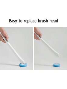 EstiloSonew Cabezales De Repuesto Para Escobilla De Inodoro, Esponja Desechable De Recambio Para Escobilla De BañO, 16 Piezas Para El HogarVersióN Mejorada - 1 - Ver 6