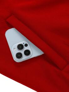 Jaqueta Grossa Forrada Térmica com Colarinho de Beisebol de Cor Sólida Casual para Homens, Adequada para Caminhada, Pesca, Corrida, Lazer ao Ar Livre, Montanhismo, Ótimo Presente para Namorado, Marido, Pai