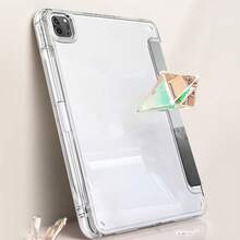 Inspirational Biblical "Psalms 23:4" Mountain Aesthetic Tablet Case For Pencil Holder, Auto Wake/ Sleep Tablet Protective Cover With IPad 10th 11th 9th  Air 4th 8/ 7/ 6/ 5th For IPad Pro Generation Case Christian Birthday Gifts For Women Men Teen - 2017款iPad 9.7英寸 - 查看 7