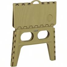 Capitán Stag Captain Stag Mesa de Exterior Mesa Plegable compacta Mesa Plegable con Asas Negro Oliva Caqui UW-1529 UW-1530 UW-1531 - Caqui - Ver 5