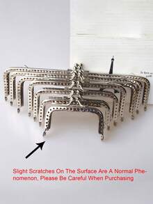 4 colores de asas DIY para bolsas, incluyendo semi-círculo, planas y de resina, adecuadas para bolsas de playa DIY, carteras decorativas y bolsos, también aplicables para manualidades de ganchillo y tejido. Estas asas desmontables son resistentes, duraderas, ligeras y fáciles de instalar, ideales para proyectos DIY de bolsas. - Multicolor - Ver 6