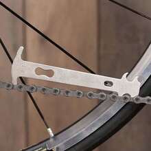 1pc Bicycle Chain Wear Checker Repair Tool Bike Chains Gauge Measurement Ruler MTB Chain Replacement Repair Tool Cycling Accessories