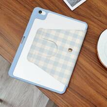 Y型折叠支架，高清UV印刷，360°旋转iPad保护壳，兼容iPad 11（2025款）、iPad Air 11/13（2025款M3）、iPad Air（M2）（11/13英寸）、iPad Air 4/5/6（10.9英寸）、iPad Pro（11英寸）、iPad Pro（12.9英寸）、iPad（10.2英寸）、iPad（第九代/第十代）、iPad 10.9/Air 5/Air 4（10.9英寸）、iPad Pro（2018款11英寸）、iPad Pro（20/21/22款11英寸）、iPad Air（2024款11英寸）、iPad Air 6等多种型号，保护套设计，支持多角度调节，六向支架摆放，内置笔槽，透明后盖。防摔保护，自动唤醒/睡眠功能 - 彩色 - 查看 4