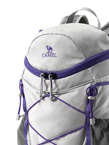 CAMEL CROWN Foldable Large Capacity Travel Bag Backpack, Short Trip Fitness Storage Bag - Wisteria Ash - View 6