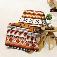 1pc Mandala Bohemian Pattern Sofa Throw Blanket, Suitable For 1/2/3/4 Seater Sofa, Machine Washable, Home Decor For Living Room & Bedroom, Ramadan Decoration - Multicolor - View 25