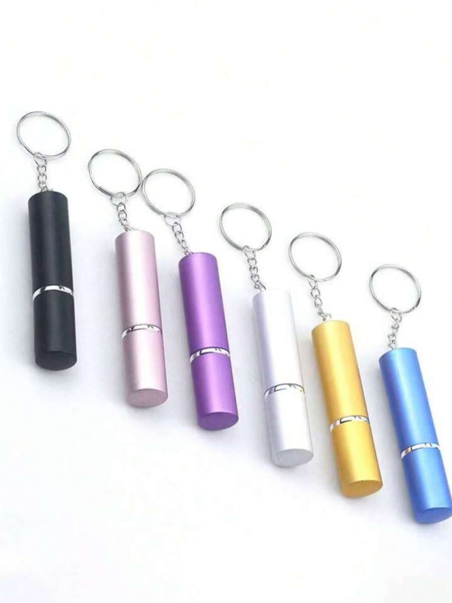 Chai xịt nước hoa 5ml có thể nạp lại, chai tẩy trang, kèm móc khóa, mặt dây chuyền túi quà Giáng sinh, phụ kiện xe hơi, quà tặng sáng tạo cho giáo viên, bạn bè, chị em gái. - Nhiều màu - Xem 1