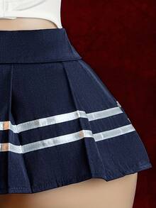 Trang phục cosplay thiết kế hở lưng quyến rũ, đồ gợi cảm dành cho nữ. - trắng - Xem 4
