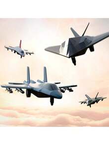 EstiloEstiloUnited Sates  - Paquete De 4 Aviones Fundidos A PresióN De EscuadróN De Aviones Militares, Jets De Combate Militares, Modelos De AvióN De Aire Fundido A TroquelVersióN MejoradaVersióN Mejorada - Juego de 4 modelos de aviones de fundición a presión - Ver 9