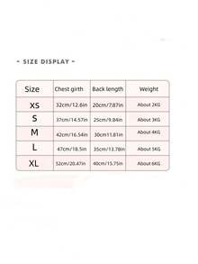 1pc Thermal Lined Warm Stand Collar Pet Clothes, Zip-Up Design, Autumn/Winter, Suitable For Dogs Like Poodle And Teddy Bear - Multicolor - View 10