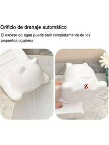 Estilo2 Piezas Soportes Para Jabon Jaboneras De BañO Antideslizantes Accesorios De BañO Para Una OrganizacióN Y Secado Eficiente Del JabóN Soporte De Silicona Para JabóN En El Lavabo BañEra Y DuchaVersióN Mejorada - 1 - Ver 4