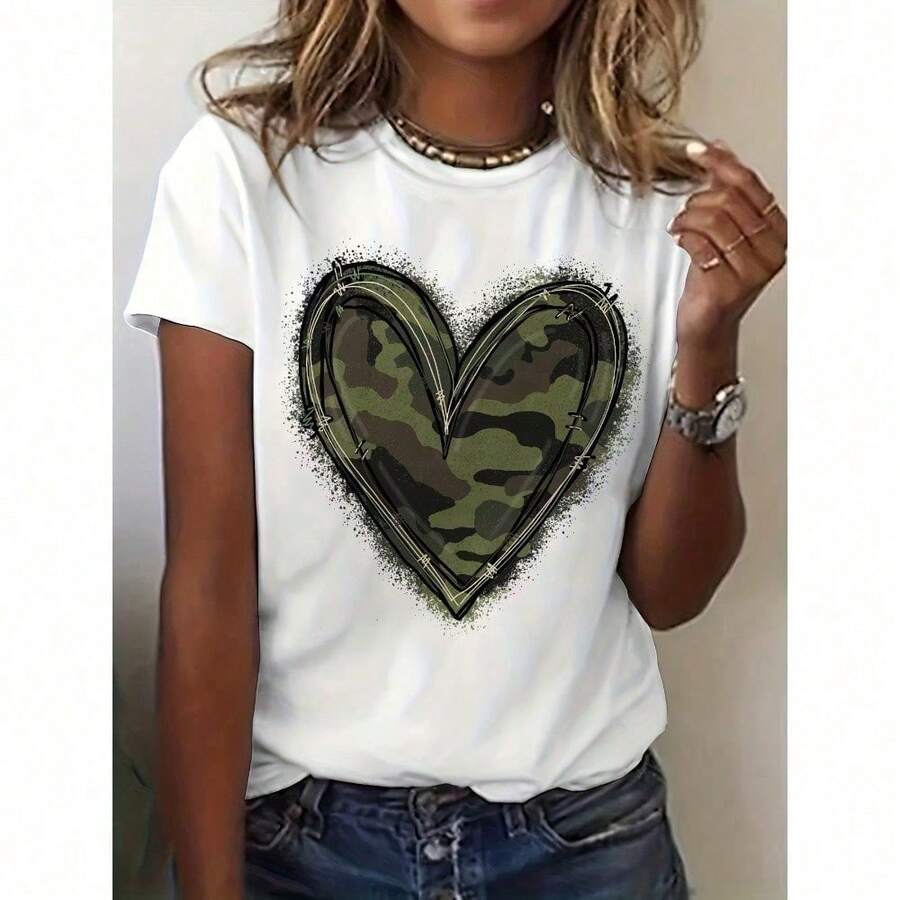 Women T-Shirts - White - View 1