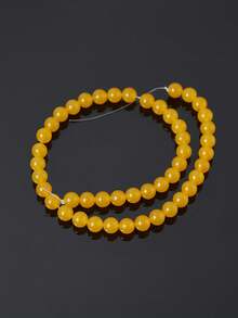 天然石珠，包括太阳石、草莓石英、南方玉、玛瑙等，圆形光滑宝石，能量疗愈水晶散珠，适用于珠宝制作、DIY手链、项链，尺寸：4毫米、6毫米、8毫米、10毫米