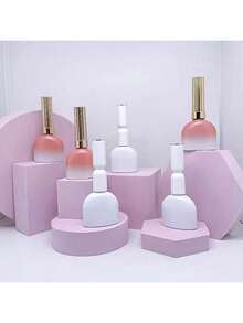 1 Botol Kaca Kosong untuk Kutek Kuku - Dilengkapi Kuas, Dapat Diisi Ulang, Cocok untuk Alas Bedak, Concealer, dan Wadah Kosmetik Lainnya, Praktis untuk Dibawa, Cocok untuk Salon Kuku dan Proyek Seni Kuku DIY, Mudah Digunakan dan Menyimpan Kutek dan Gel Kuku - MultiWarna - View 6