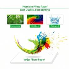 KOALA Papel fotográfico mate de doble cara para inyección de tinta A4 230 g m² 100 hojas para impresoras de inyección de tinta. Adecuado para imprimir fotos folletos cubiertas certificados - Blanco - Ver 2