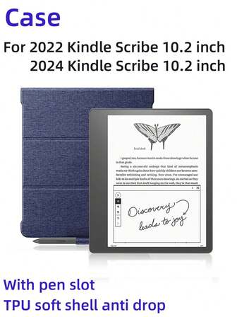 Case For Kindle Scribe 10.2" 2022-2024 Tablet Smart Cover