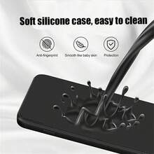 One Black Mobile Phone Case That Is Compatible With Various Nokia Models Such As XR20/X100/X20/X10/G300/G50/G42/G22/C300/C200/C110/C100/C32/C22/C21 Plus/C21/C12/C02/C2/C01 Plus/7.2/7.1/7 Plus/Nokia 7, 6.1 Plus (Nokia X6), 6.1, Nokia 6, 5.3, 5.1 Plus (Nokia X5), 5.1, 3.2, 3.1, G310. - Black - View 2