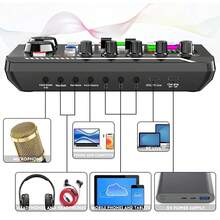 Professional Wireless Microphone Audio Interface, Portable All-In-One Podcast Studio With Integrated Microphone Preamp, USB Charging, And Wireless Design, Suitable For Recording, Live Streaming, DJing, And Smartphones
