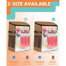 Mochila de camping para senderismo unisex - Amarillo+G - Ver 1