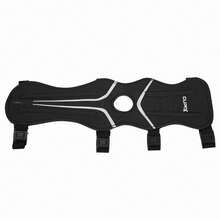 600D Nylon Adjustable Archery Arm Guard Protective Gear for Recurve Shooting Bow (Black) - Negro - Ver 1