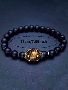 Set Jam Tangan Pria Kelas Atas Berbahan Plastik Quartz, Isi 2 Buah - Hitam - View 9