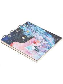 EstiloTendenciaCuaderno De Bocetos Con EncuadernacióN En Espiral De Primera Calidad, Cuaderno De Bocetos De Artista, Cuaderno De AcríLico Para Colorear, Para Dibujar, Dibujar, PinturaCalidad PremiumVersióN Mejorada - 1 - Ver 6