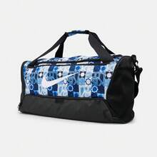 Nike NK BRSLA M DUFF - 9.5 AOP SP26 旅行包，IH7846-412 - 藍色 - 查看 2