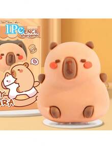 1/3 PCS Latest Creative Design Capybara Pencil Sharpener For Office, Study, And Multiple Scenarios - Simple And Practical - Multicolor - View 7