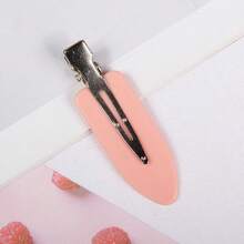 10 Pieces Of Seamless Alligator Hair Clips For Girls – Cute Bangs And Flyaways Accessories - 黑色 - 查看 5