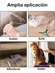 Estilo3 Piezas Quita Pelos Mascotas, Removedor De Pelo Mascotas, Ideal para Limpiar El Pilling y El Peluche En Su Suéter, Sofá, Cortinas, Mantas, Sábanas, Muebles, EtcVersión mejorada - 1 - Ver 7