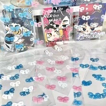 50 chiếc túi quà màu hồng có nơ, túi quà trang trí tiệc, thích hợp cho tiệc mừng em bé, tiệc nơ, sinh nhật, đám cưới, dạ hội, trang trí tiệc mừng em bé, quà tặng tiệc tùng. - Hồng - Xem 8