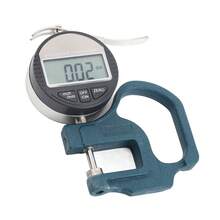 Medidor de Espesor, Herramienta de medición de Espesor Papel de Pantalla Digital Tela de Cuero Medidor de Espesor Herramienta de medición, Rango de Medición de 0-12.7mm, Precisión de 0.01mm - Verde Oscuro - Ver 6