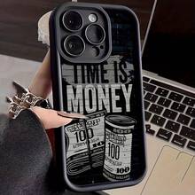 Funda de Teléfono Moderna y Elegante - Funda de Teléfono Negra con Pintura Mineral de Bambú Alta Personalizada Adecuada para Todas las Series de Teléfonos  Galaxy. Fundas Protectoras de Diseñador Lindas y Femeninas para Mujeres - 1 pieza - Ver 6