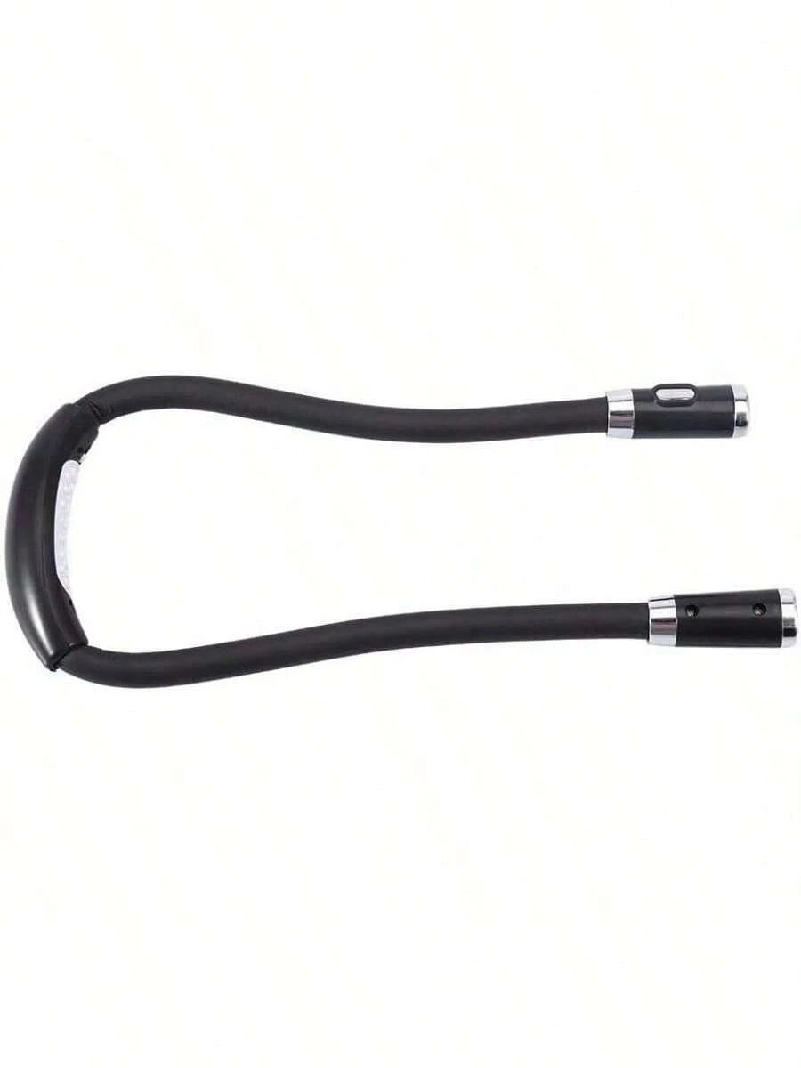EstiloLuz De Lectura LED Para El Cuello, Luz Recargable Para Libros, Luz LED Colgante Para El Cuello Flexible, 3 Niveles De Brillo Para Leer, Tejer, Acampar(Negro)VersióN Mejorada - Negro - Ver 1