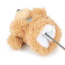 1个可爱泰迪熊毛绒高尔夫球杆头套，男女通用高尔夫球杆杆身保护套 - 彩色 - 查看 4