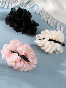 1个ins风多巴胺色多层蝴蝶结发夹，香蕉夹，马尾夹，优雅甜美，百搭日常时尚发饰，适合女性，爪夹，发爪，发夹，发卡，发夹，发饰，秋季时尚，秋冬女装，蝴蝶结，可爱，头部配饰 - 彩色 - 查看 9