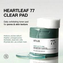 Anua Heartleaf 77 Toner Pad, Mild Exfoliating Facial Pads For Glass Skin, Hydrating Pore Care For Sensitive Skin, Heartleaf Extract, PHA, Centella, Non Comedogenic  (70 Pads) - 160ml/70EA * 1PCS - View 3