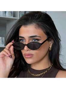 Retro Fashion Full Frame Versatile New Fashion Glasses - Tortoiseshell - View 1