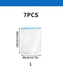 10/5/3/1pc Vacuum Storage Bags, Vacuum Bags, Clothes Vacuum Bags, Foldable Storage Bags, Manual Air Pump Bags, Thick Hand Roll Storage Bags, Travel Clothes Storage Bags, Vacuum Compression Bags, Luggage Clothes Vacuum Storage Bags