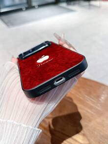 1 قطعة غطاء هاتف من القماش الناعم مصمم بشكل تفاحة بتصميم بسيط متعدد الألوان، متوافق مع هواتف سامسونج S24 أولترا/S25 أولترا وأبل 17 برو ماكس/16 برو ماكس/15 برو/14 بلس/13 برو/12 برو ماكس/11/XS ماكس/8/7/6 بلس، مناسب كهدية عيد ميلاد للصديقة/الصديق أو لاستخدام شخصي - الأسود - مشاهدة 5