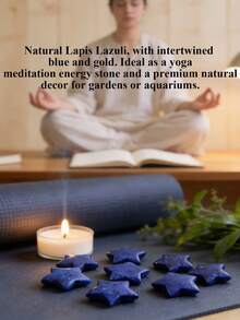 QYDCX 1/5/10pcs Star-Shaped Agate Crystal, Polished Healing Crystals, Replenish Sacred Meditation Energy, Balance Aura, Valentine's Day Crystal Gift, Suitable For Men And Women - Star - View 8